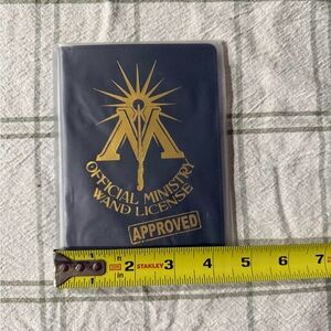 Official Ministry Wand License Booklet – Harry Potter Inspired – Accio Box